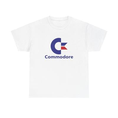 Retro Vintage Inspired Commodore 64 Computer Tech Geek Unisex Heavy Cotton T-shirt Tee