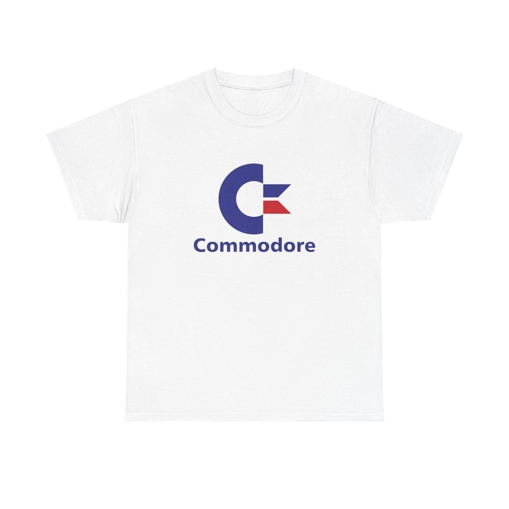 

Retro Vintage Inspired Commodore 64 Computer Tech Geek Unisex Heavy Cotton T-shirt Tee 4XL