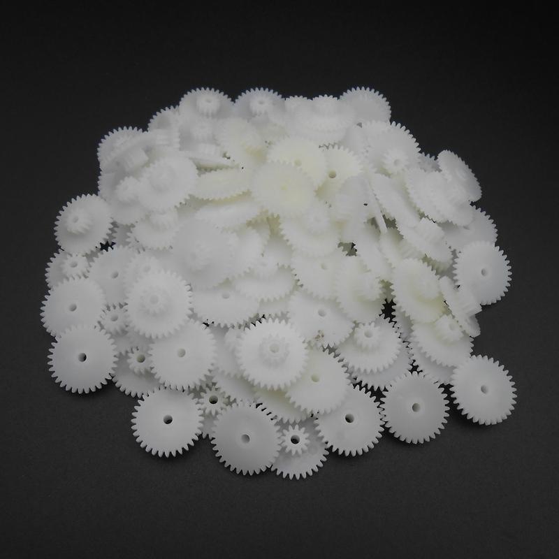 200PC 0.5 Modulus 0.5M Double Gear Reduction Bilayer Gears 32 Teeth 12 Teeth Aperture 2MM 2.05mm 2B Loose Fitting 32T 12T 32122B