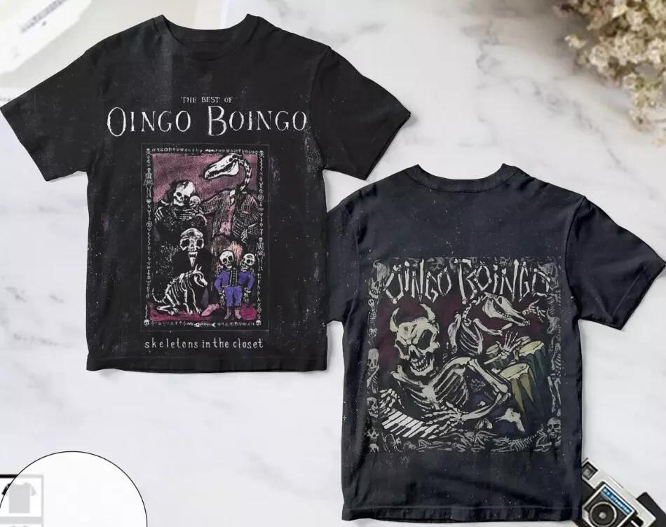 Oingo Boingo Skeletons In The Closet Compilation Album Cover AOP 3D T-shirt S