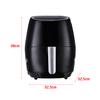 1250W 6.5Qt Digital Air Fryer Health Fryer Cooker Smart Touching LCD Airfryer Pizza Multifunction Smart Fryer for French Fries