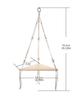Wooden Corner Shelf Wall Decor Pot Storage Display Stand Macrame Floating Shelf Wall Organizer Boho Room Nordic Home Decoration