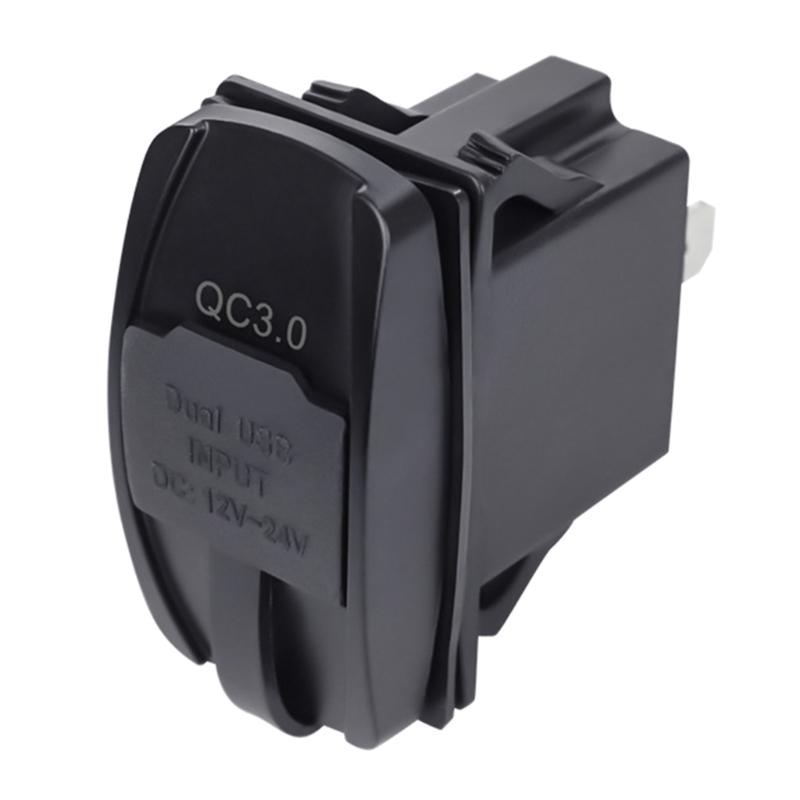 Car Chargers Marine Power Outlet 12V 24V Waterproof Adapter USB Charging Port