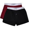 Color Block Letter Print Slim Fit Mid Rise Boxer Shorts Men Underwear 000NB1396A-TN7