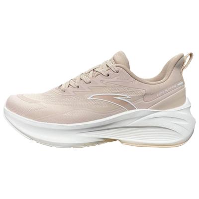 Cloud Tracking Rundzehen Schnürschuhe Stoßdämpfend Abriebfest Low-Top Laufschuhe Damen Sneaker Pink 122415522-2