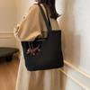 Large capacity tote bag fashionable commuter big bag retro bag women's 2025 new high-end shoulder bag