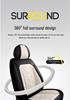 Universal Full Leather Car Seat Covers for All Seasons - Five Seats, Full Coverage with Backrest Cushion