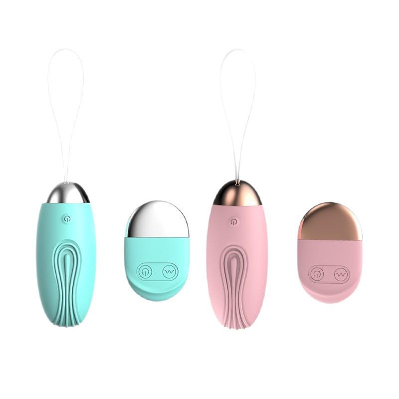 Lai Le Little Whale Wireless Remote Egg Vibrator - Multifrequency Female Masturbator