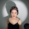 Luxury Rhinestone Wedding Headband Elegant Bridal Hair Accessory Geometric Shape Headwear  Party