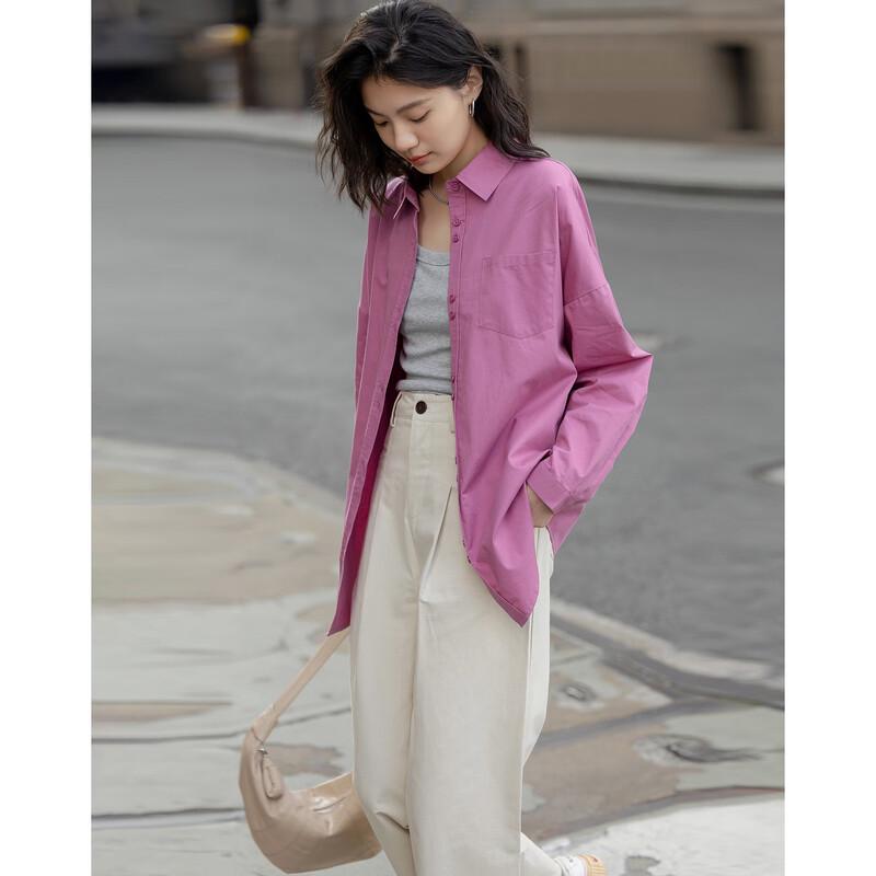 Women's Cotton Island Retro Lapel Shirt
