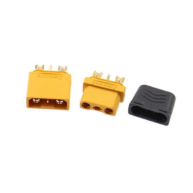 ICX301 XT30U 2+1 Signal Pin Model Aircraft Battery Connector: Male/Female Solder Type.