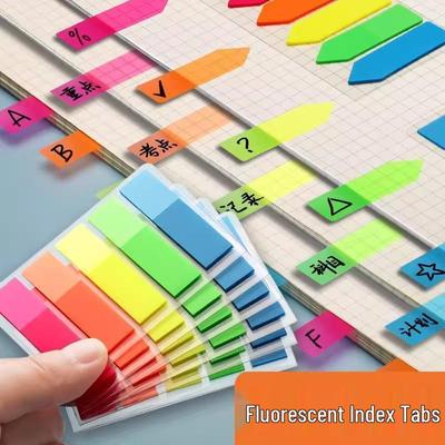 Fluoreszierende beschreibbare Haftnotizen & Indexetiketten - 5 Yuan Rabatt