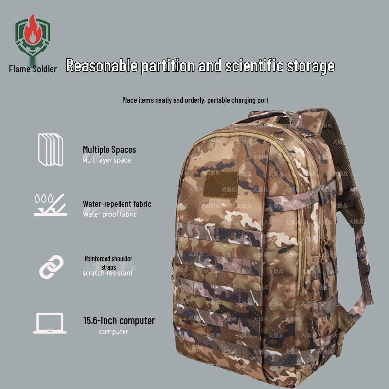 Tactical Camouflage Outdoor Backpack