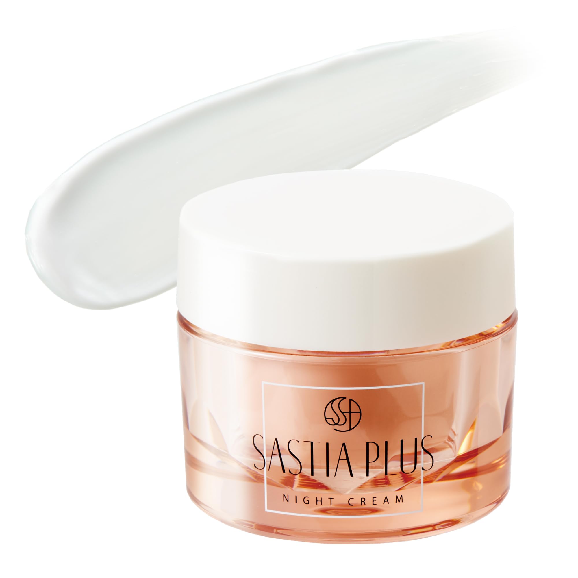 

SASTIA PLUS Night Cream 30g (Night creamGlowing skinHyaluronic acidMoisturizingAdditive-free)