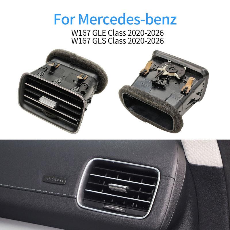 For Mercedes W167 Car Front Grill Dash AC Air Conditioner Vent Accessory For Benz GLE GLS Class GLE320 GLS350 GLS400 GLE550