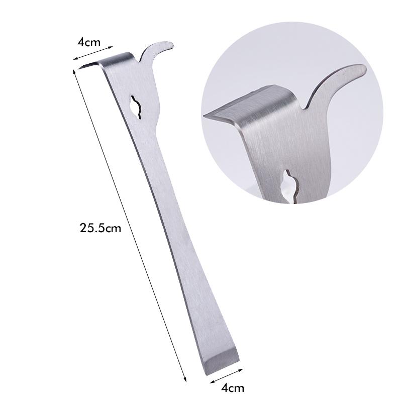 BeeHive Tools Stainless Steel Bee Scraper Beekeeper Honey Knife Beekeeping Equipment Apiculturist Beehive Frame Cleaning Tools
