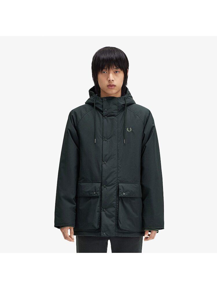 

Fred Perry [спорт] Стьобана куртка на блискавці Нічний зелений Afpm243j519 Q20 qzgAfpm243j519 Q20 M