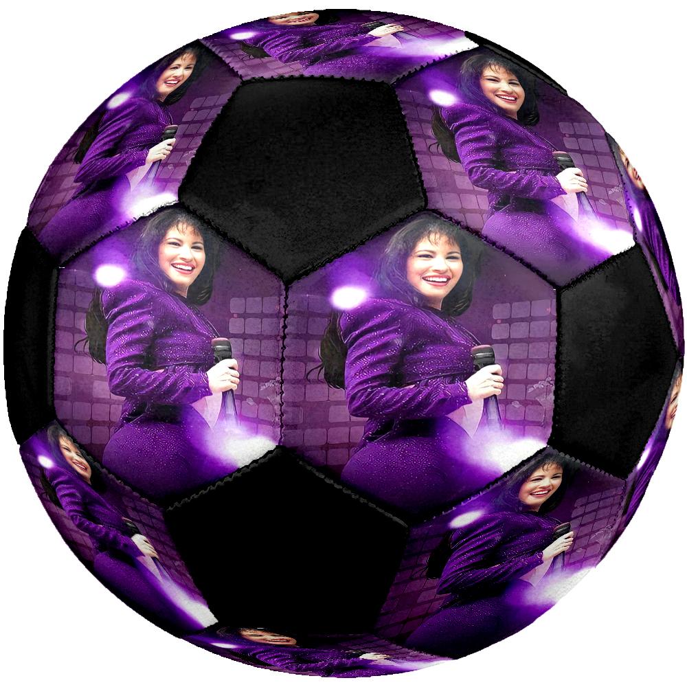 Selena Quintanilla Theme Size 5 Soccer Ball, Suitable for Both Indoor and Outdoor Matches, a Gift Suitable for Everyone.