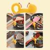 4Pcs Spill-Proof Katze Form Spachtel Halter Saugnapf Basis Kochen Löffel Reste Restaurant
