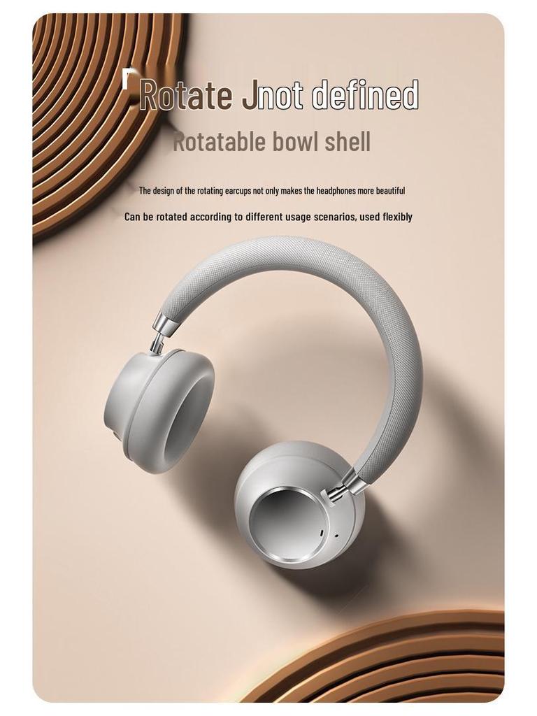 2026 Over-Ear Wireless Bluetooth Headphones with ANC and Ultra-Long Battery Life - Model ISAN1