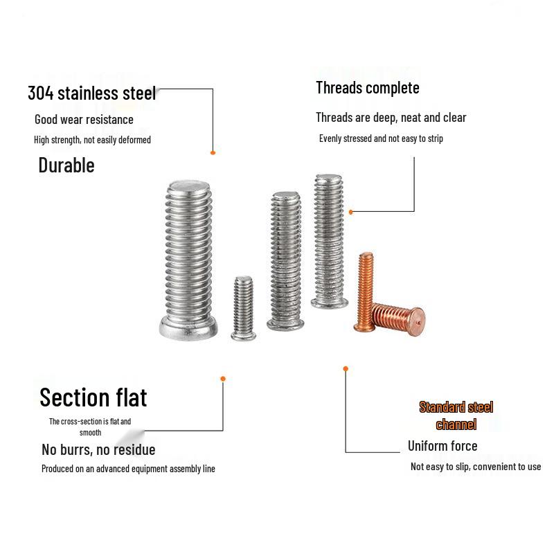 304 Stainless Steel Spot Welding and Brazing Screw