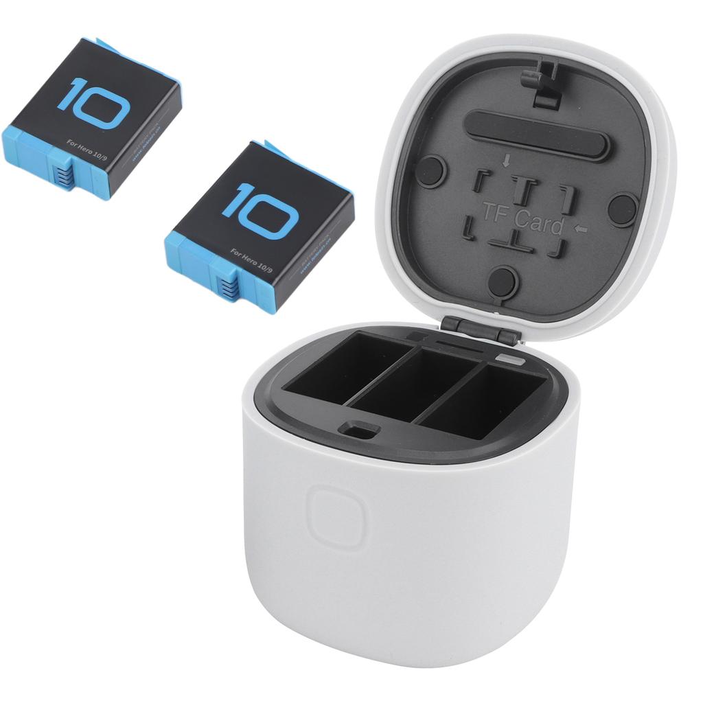 TELESIN Multifunction Charger for Hero 910 Sports Camera High Capacity Camera Battery