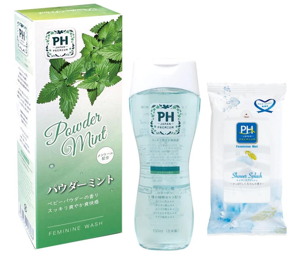 Delicate Zone Soap Feminine Wash 150ml 1 Bottle 1 Feminine PH-JAPAN-PREMIUM (Powder Mint, + Wet)
