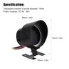 PXLAATY Round LED Digital Truck Water Temperature Gauge Temperature Sensor