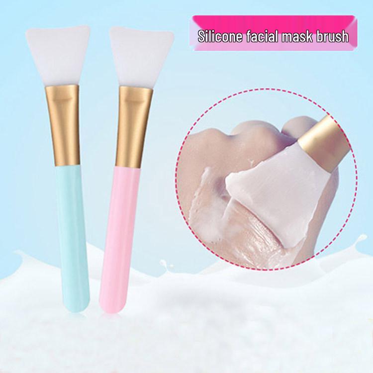 Silicone Face Mask Brush - Soft Head for Mud Masks, Powder Mixing, Spa Face Cream Application