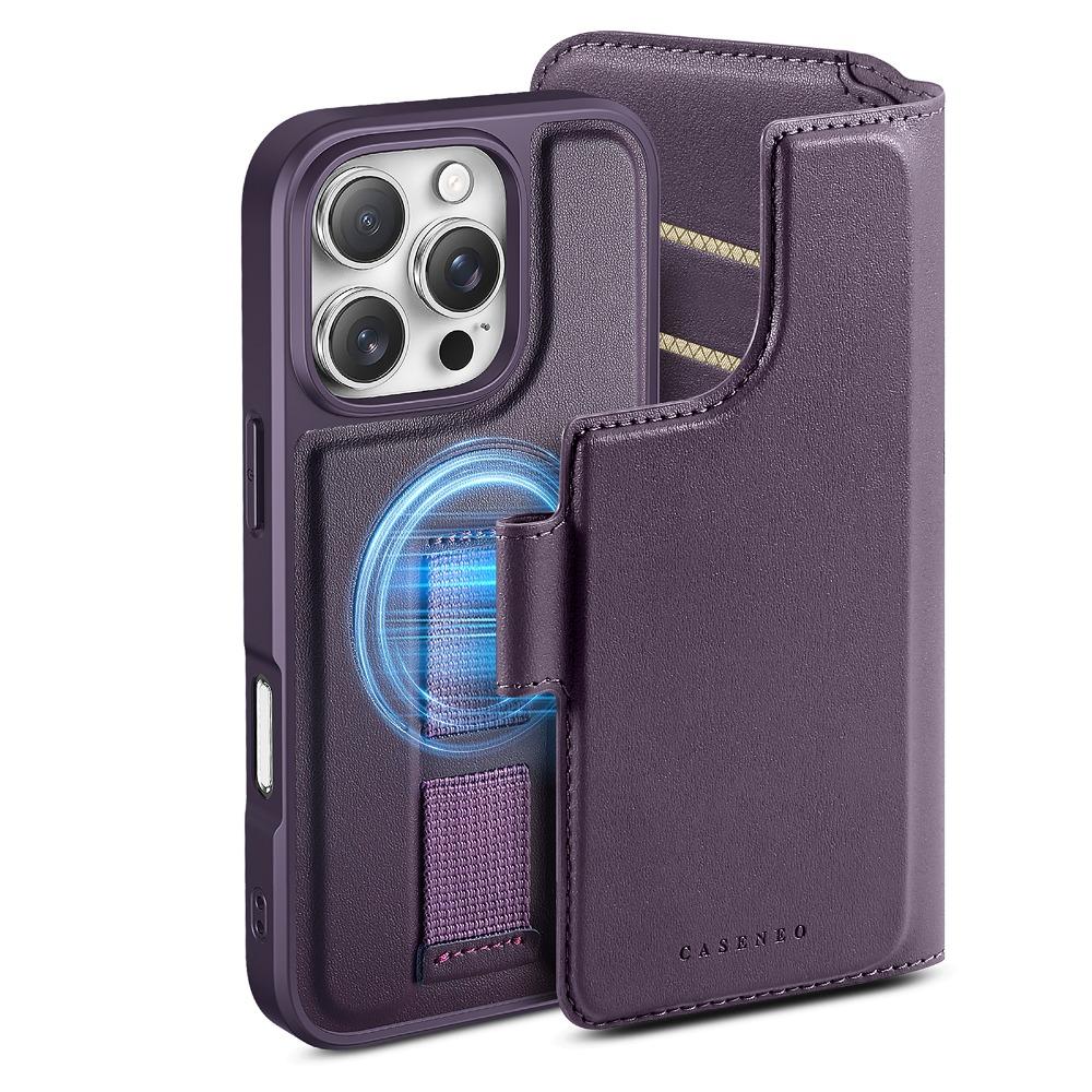 2 in 1 Abnehmbare Handgelenkschlaufe Magnetische Geldbörse mit Kartenhalter für IPhone 16 15 14 Plus 13 12 Pro Max Lederschutzhülle