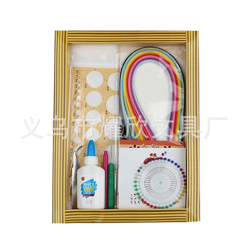Quilling Beginner Painting & Tool Set - DIY Student Craft Kit