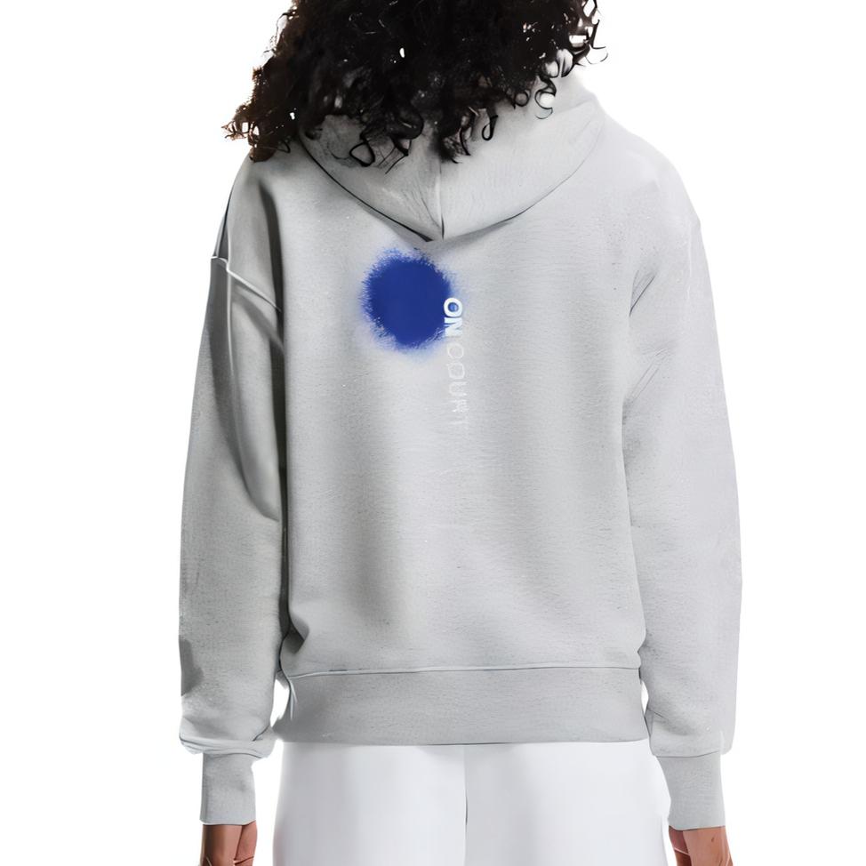 On Club Hoodie Smash Loose Drawstring Hooded Lg Sleeve Sweatshirt Women hoodies 1WF31213503