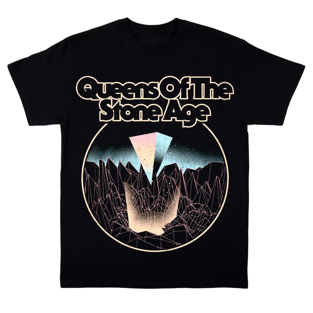 

Винтажная футболка Queens of the Stone Age для фанатов, хлопковая, полного размера, унисекс DI140 M