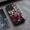 Singer M-Mac Circles Miller Phone Case For IPhone 17 Air 16 E Pro Max 15 14 13 Mini 12 Pro 11 Max Plus Black Glass Cover