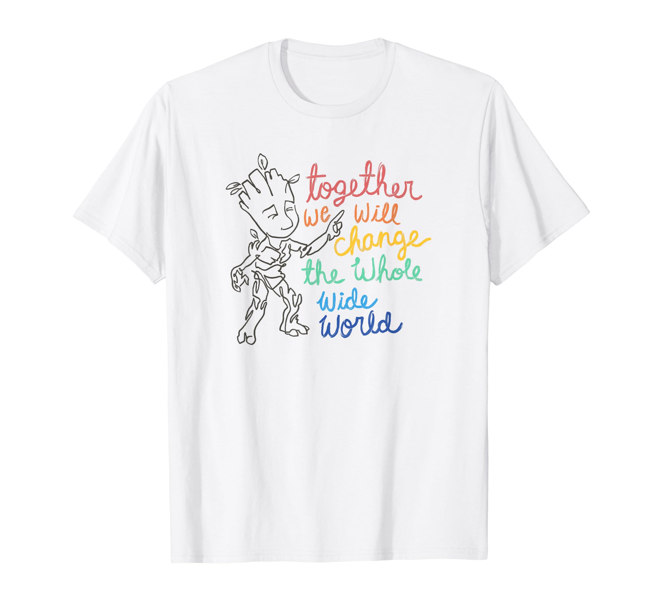 

Marvel Guardians of the Galaxy Groot Change the World T-Shirt