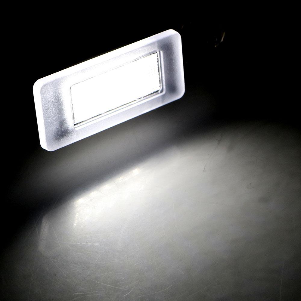 Osvětlení registrační značky automobilů Autopříslušenství 18SMD LED 2 ks osvětlení registrační značky pro NISSAN Serena C27