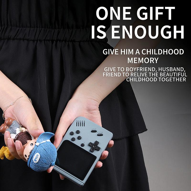 Portable Mini Handheld Video Game Console 8 Bit 3.0 Inch Color Lcd Kids Color Game Player 500 In 1 Games Single Player Version