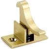 2er-Pack Messing Schwerlast-Winkelriegel Fenster - Schranktürriegel für Zuhause/Büro/Schranktüren & Fenstertüren, mit Befestigungsschrauben