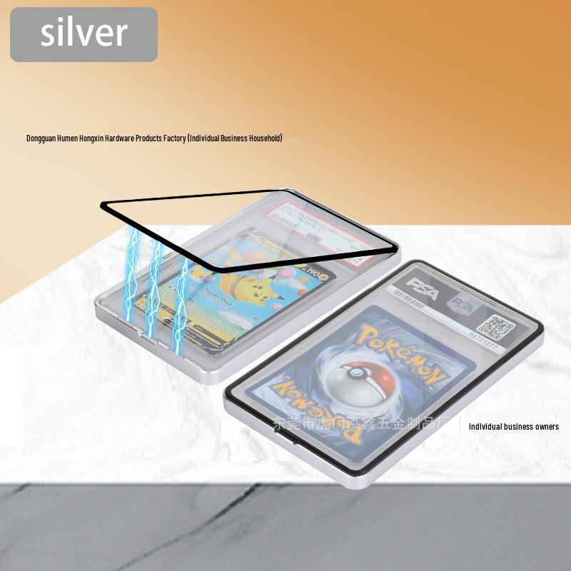 Pokemon Card Magnetic Protective Case with Full Wrap for PSA-Graded Cards