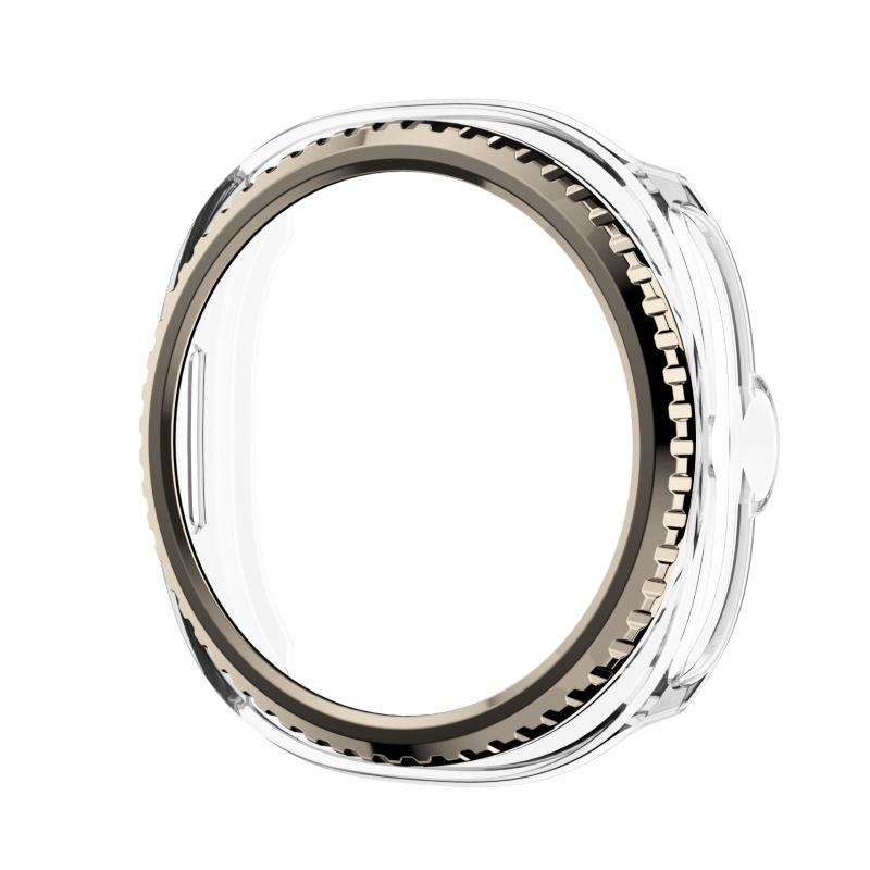 Bezel Ring+Cover for Samsung Galaxy Watch 8 Classic 46mm Protector Hard PC Bumper Shell Galaxy Watch8 Classic Case Protective