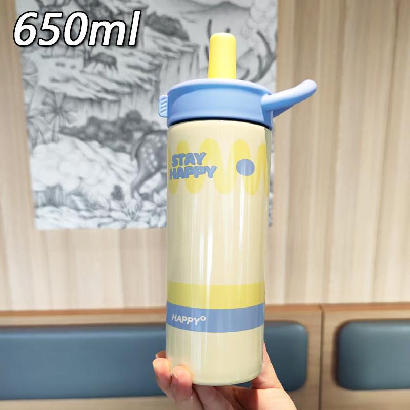 Cute Fashion Girls Insulated Stainless Steel Travel Mug With Handle For Office And Outdoors