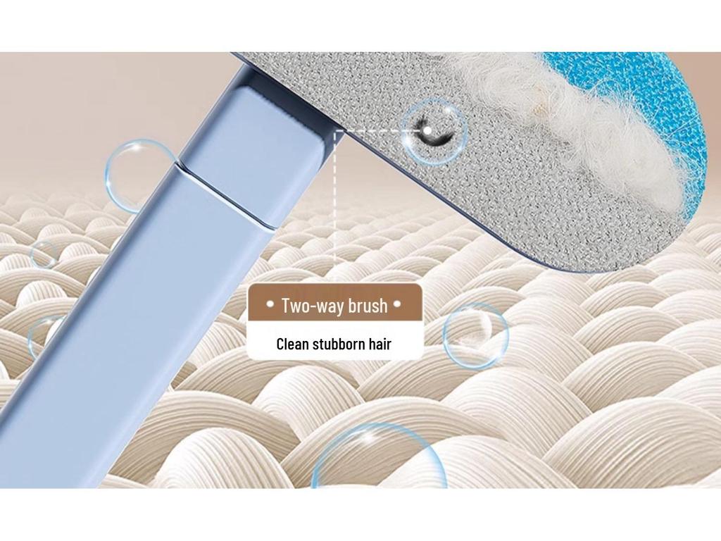 Multi-Functional Cat Hair Remover Brush for Carpets and Beds