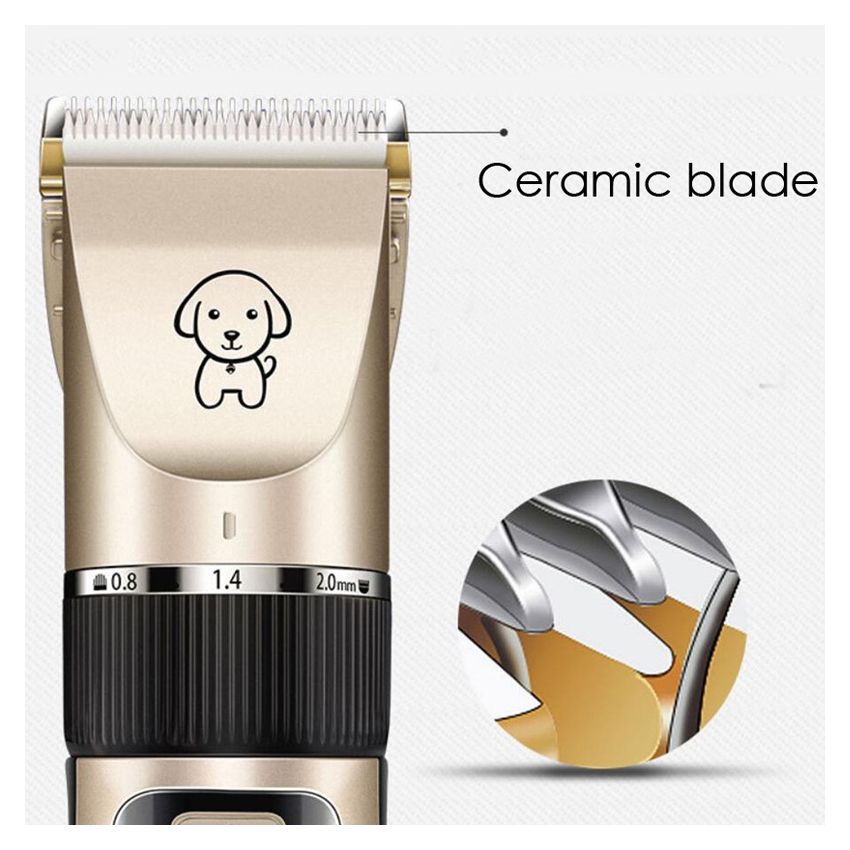 Powerful Haircutting Machine Kit Set for Dog Cat Hairdressing Grooming Shear Cutter Comb File Scissor Profesional Pet Removes Long Short Hair Clipper