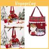 Gift Christmas Candy Bags Fabric Linen Handbag Party Wedding Sacks Xmas Decor