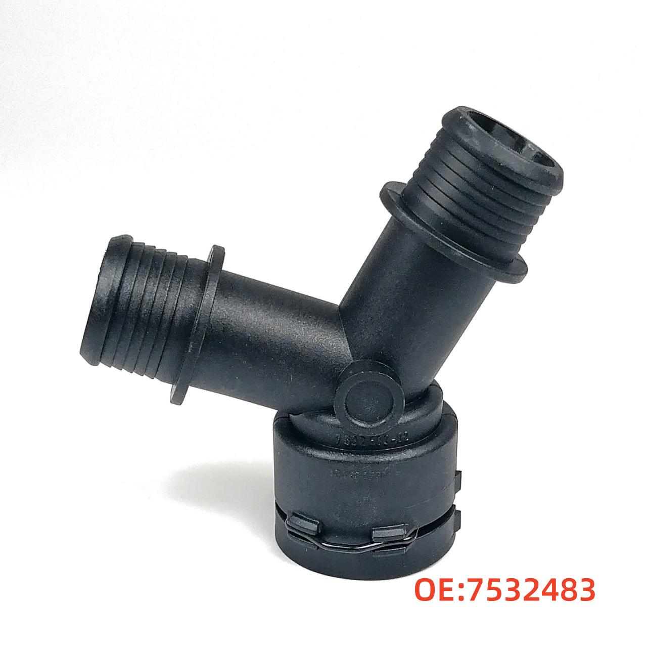 BMW Coolant Hose Connector Compatible with 7532483