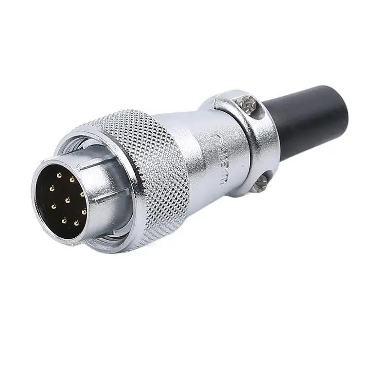 WEIPU WS16 TQ+ZQ Waterproof Cable Wire Connector Male Plug Female Socket Electrical Automation Aviation Adapter 2 3 4 5 7 9 Pin