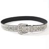 Decorative Western Fashion Belt with Embossed Strap, Engraved Pin Closure and Casual Outfit Ready Styling Appeal