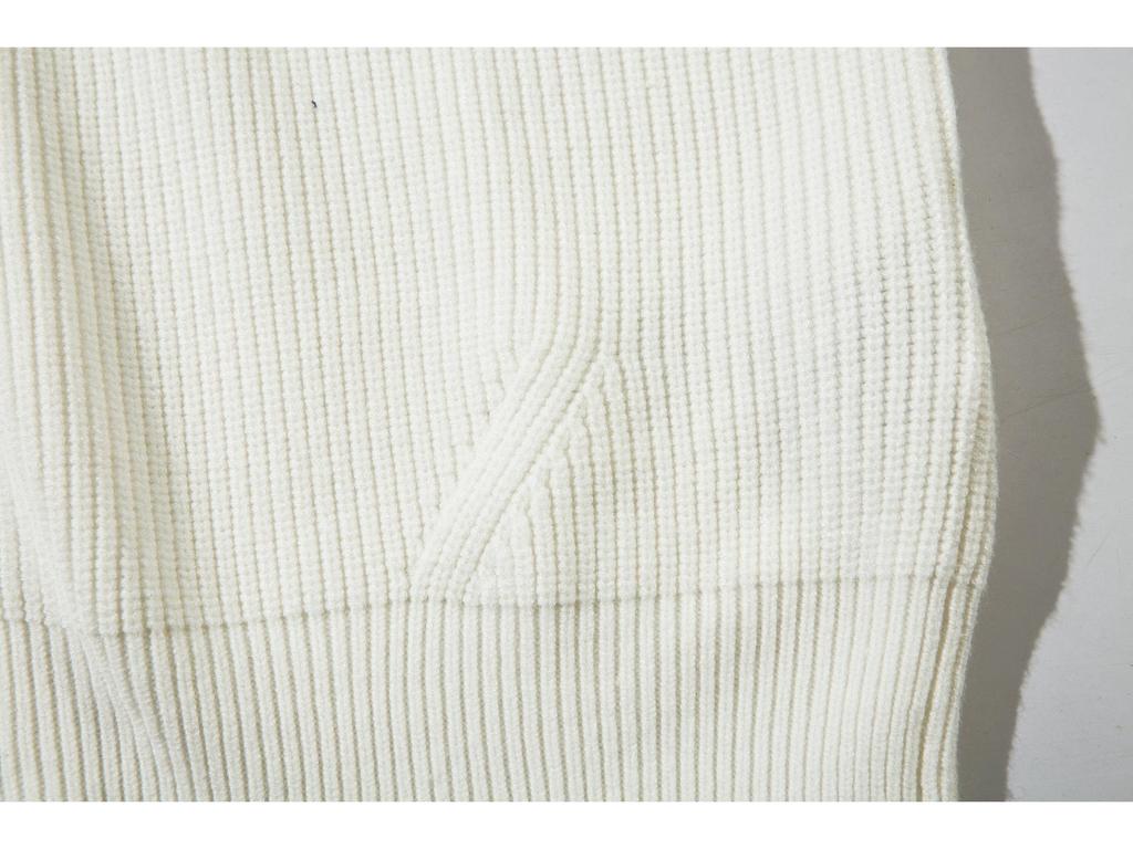 STONE Unisex Reißverschluss Stehkragen Strickpullover für Herbst & Winter