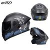 DOT Certified Motorcycle Helmet Uncovering Four-season Universal Men Women's Riding Safety Hat