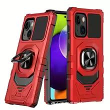 Armor Heavy Duty Case For Apple iPhone 11 12 13 14 15 16 17 Pro Max Magnetic Rotating Ring Holder Full Cover Phone Fundas Coque